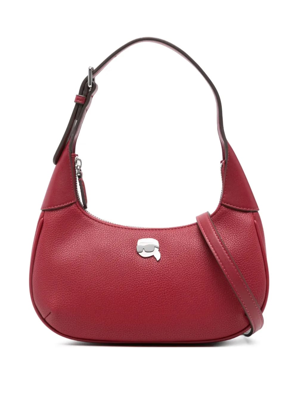 logo-patch shoulder bag