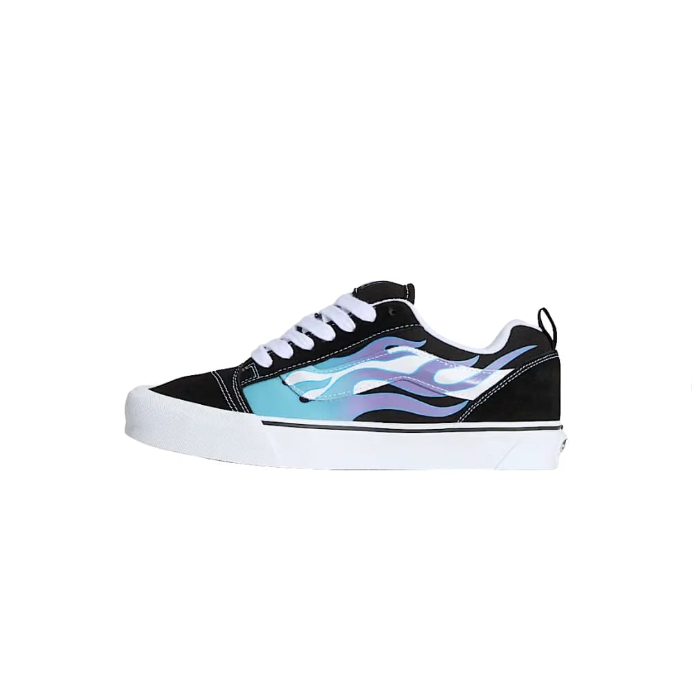 Vans Knu Skool Shoe Black And Blue