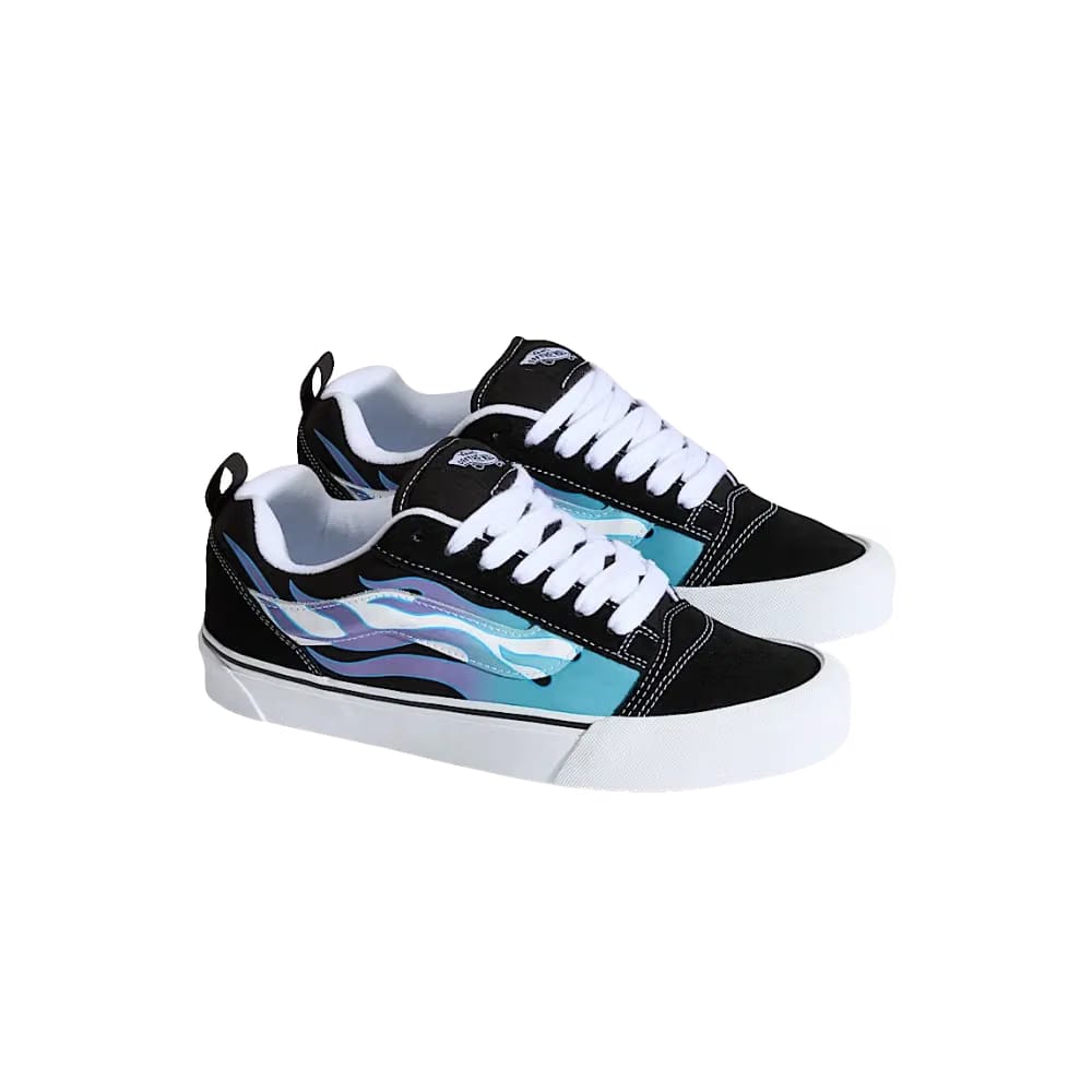 Vans Knu Skool Shoe Black And Blue