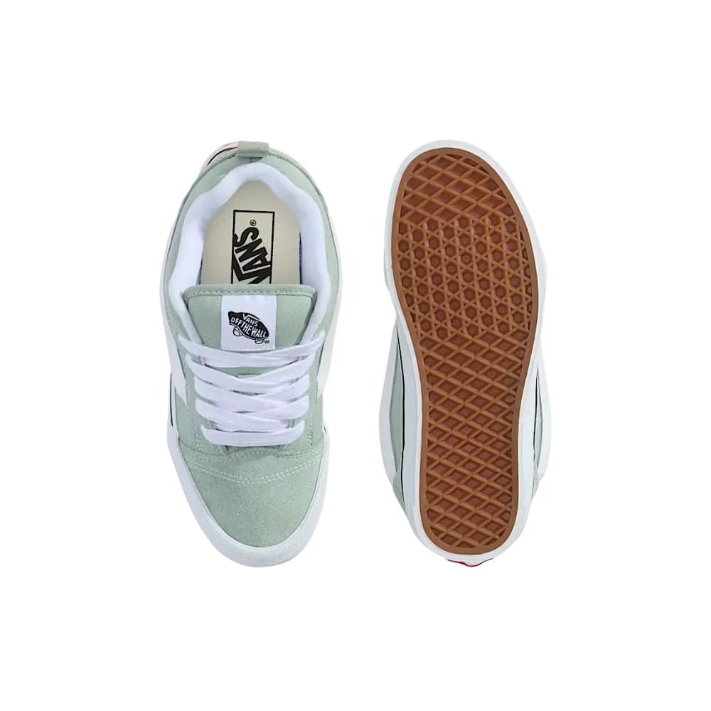Vans Knu Skool Shoe Grey Olive Green