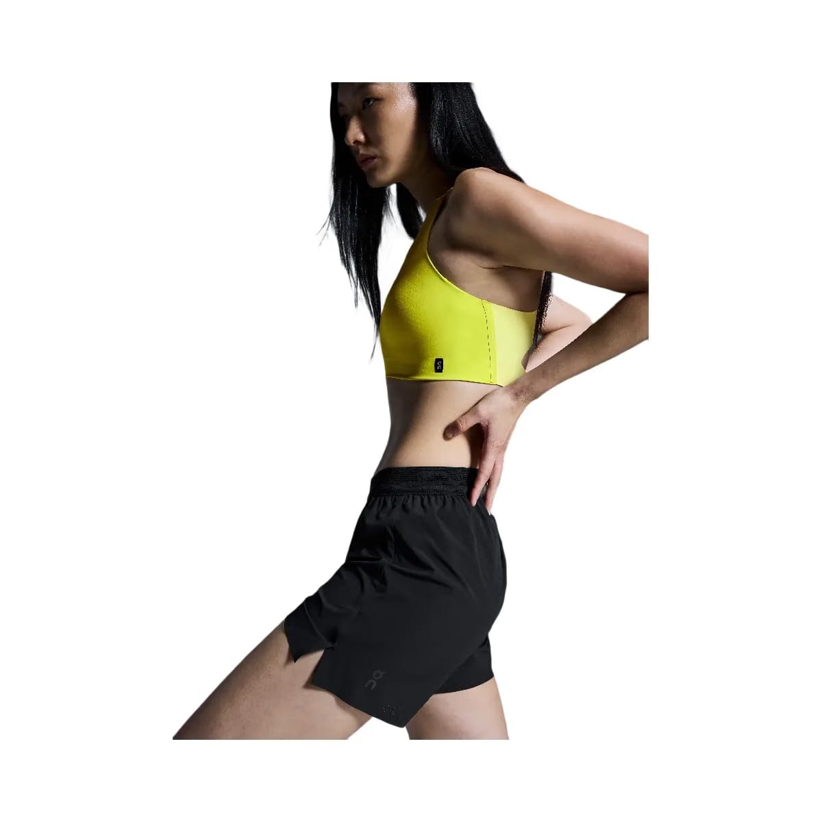 On 5" Performance Shorts Black