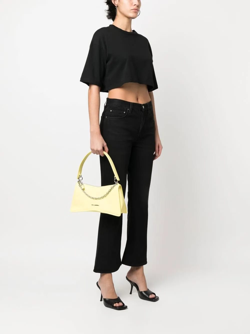 Seven Element Embossed shoulder bag