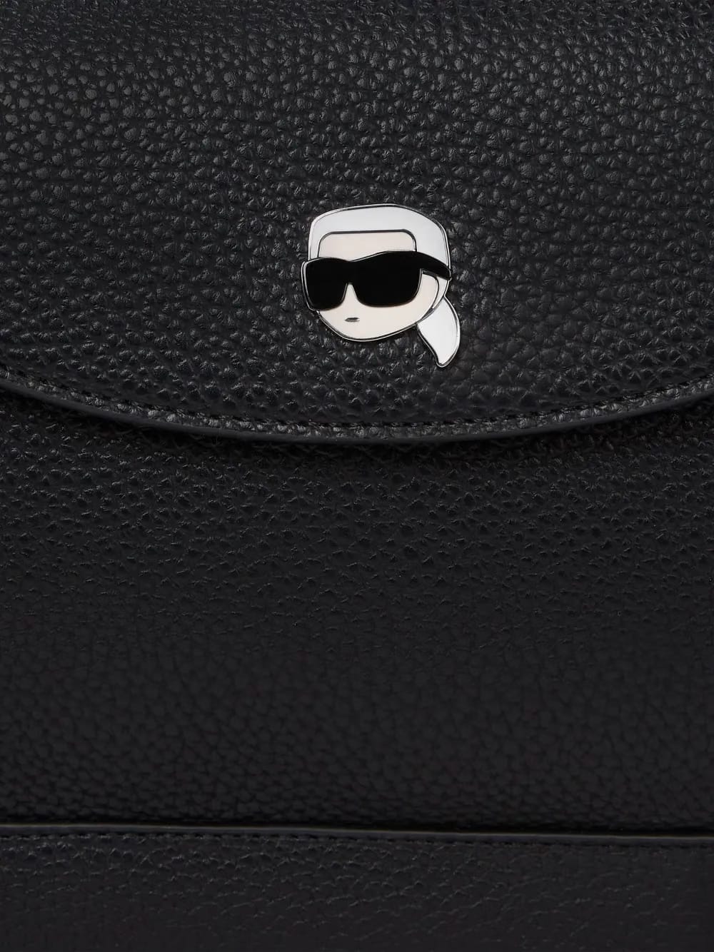 Ikon Pebble-texture backpack