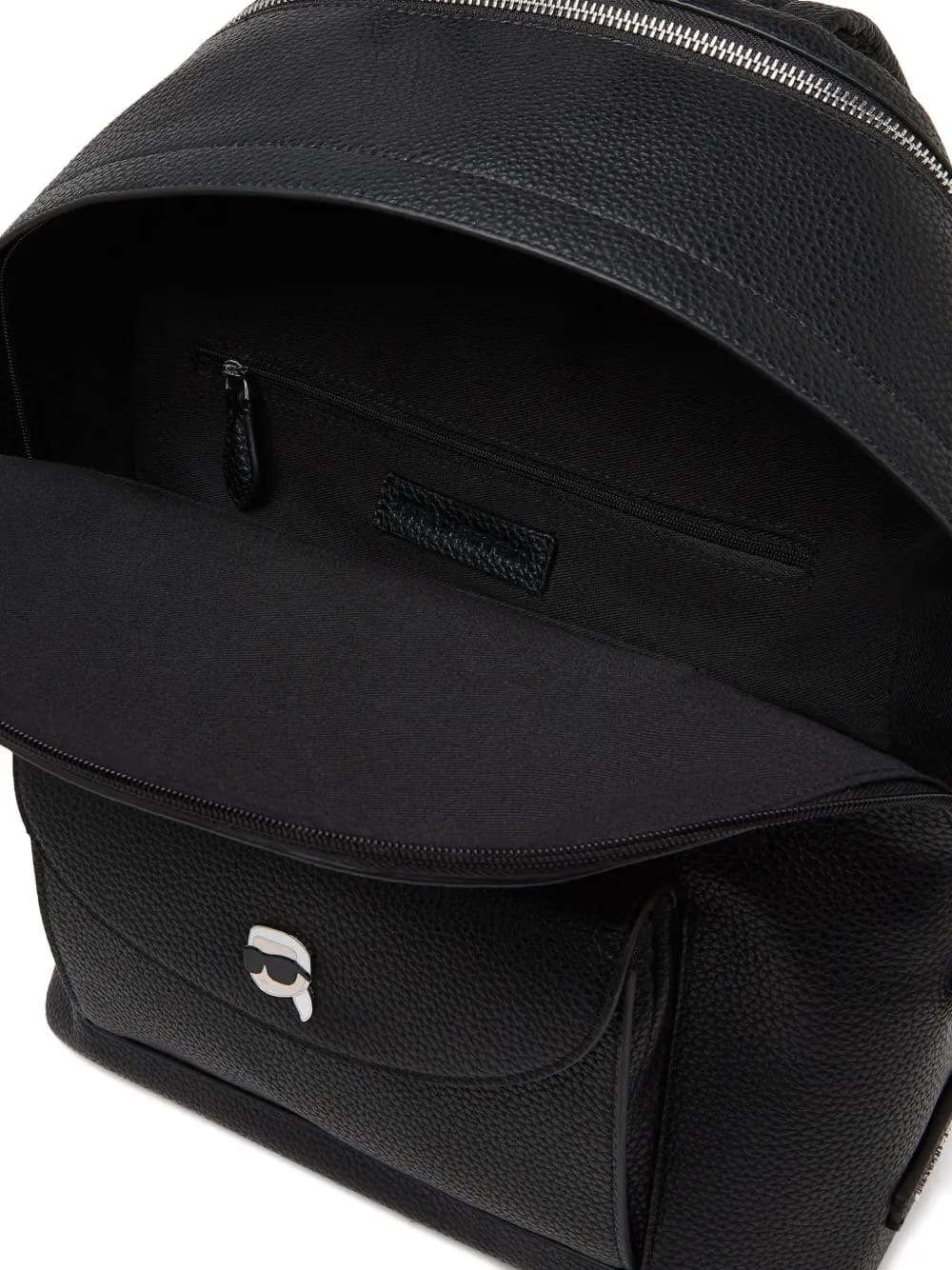 Ikon Pebble-texture backpack
