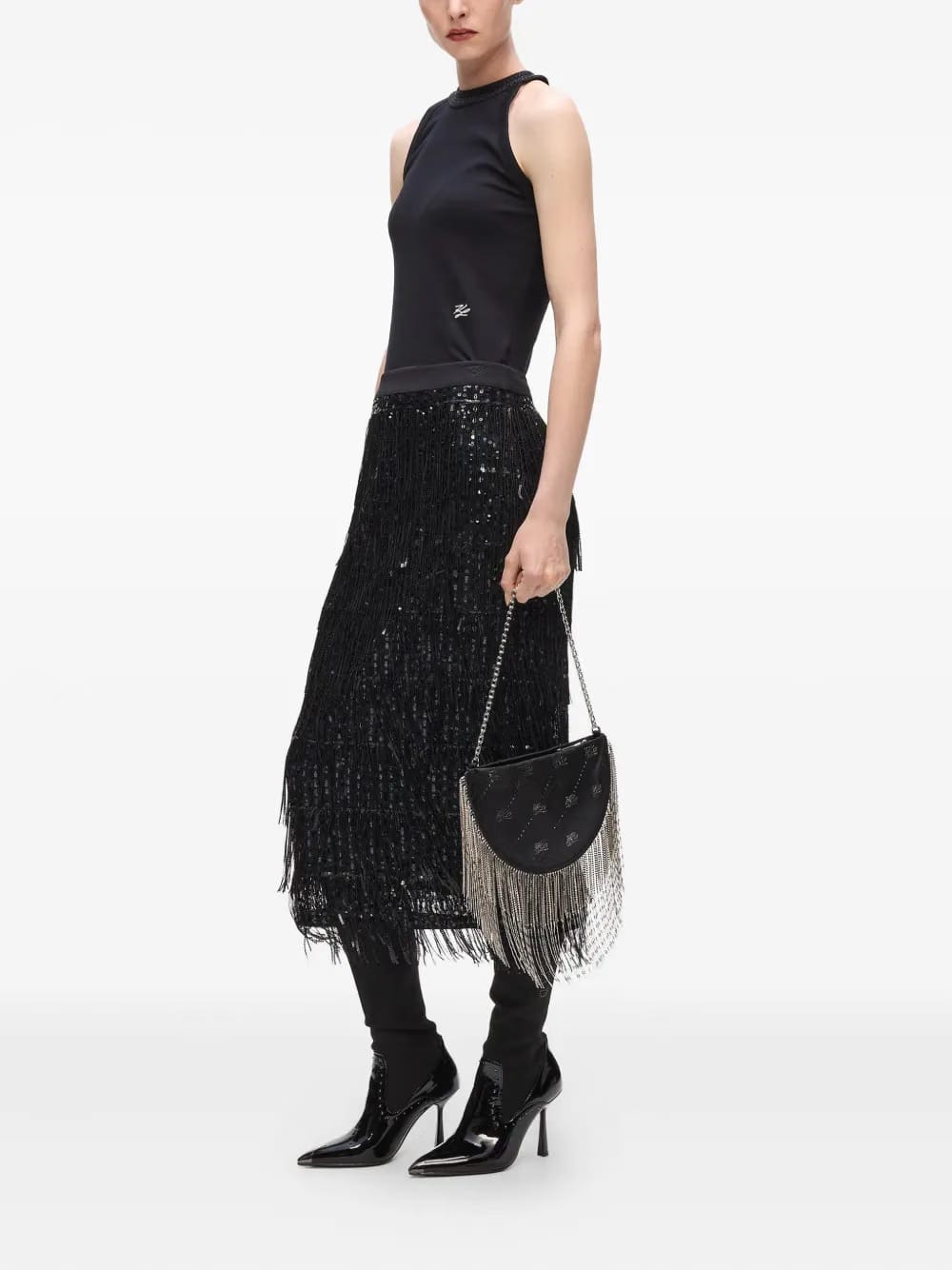 K/Soiree rhinestone shoulder bag