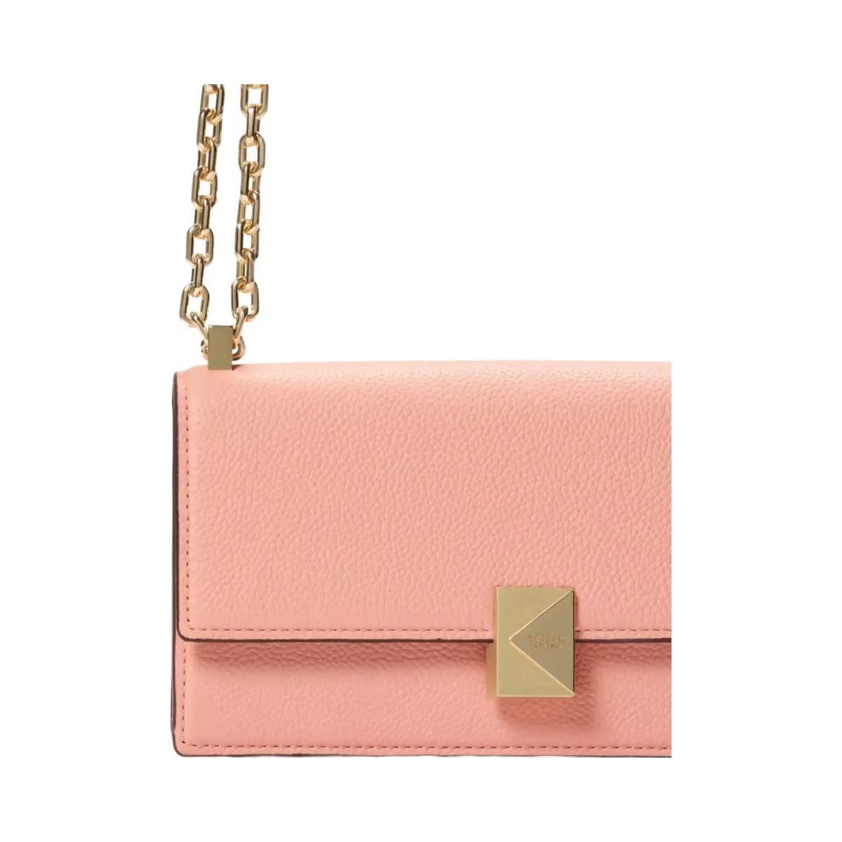 Kate Spade Deco Mini Flap Chain Crossbody Apricot Cream