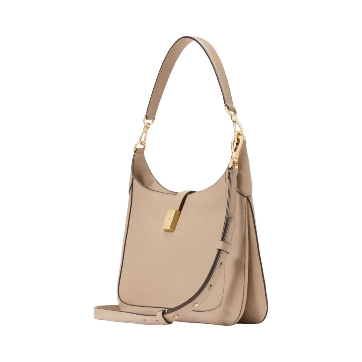 Kate Spade Deco Hobo Bag Timeless Taupe
