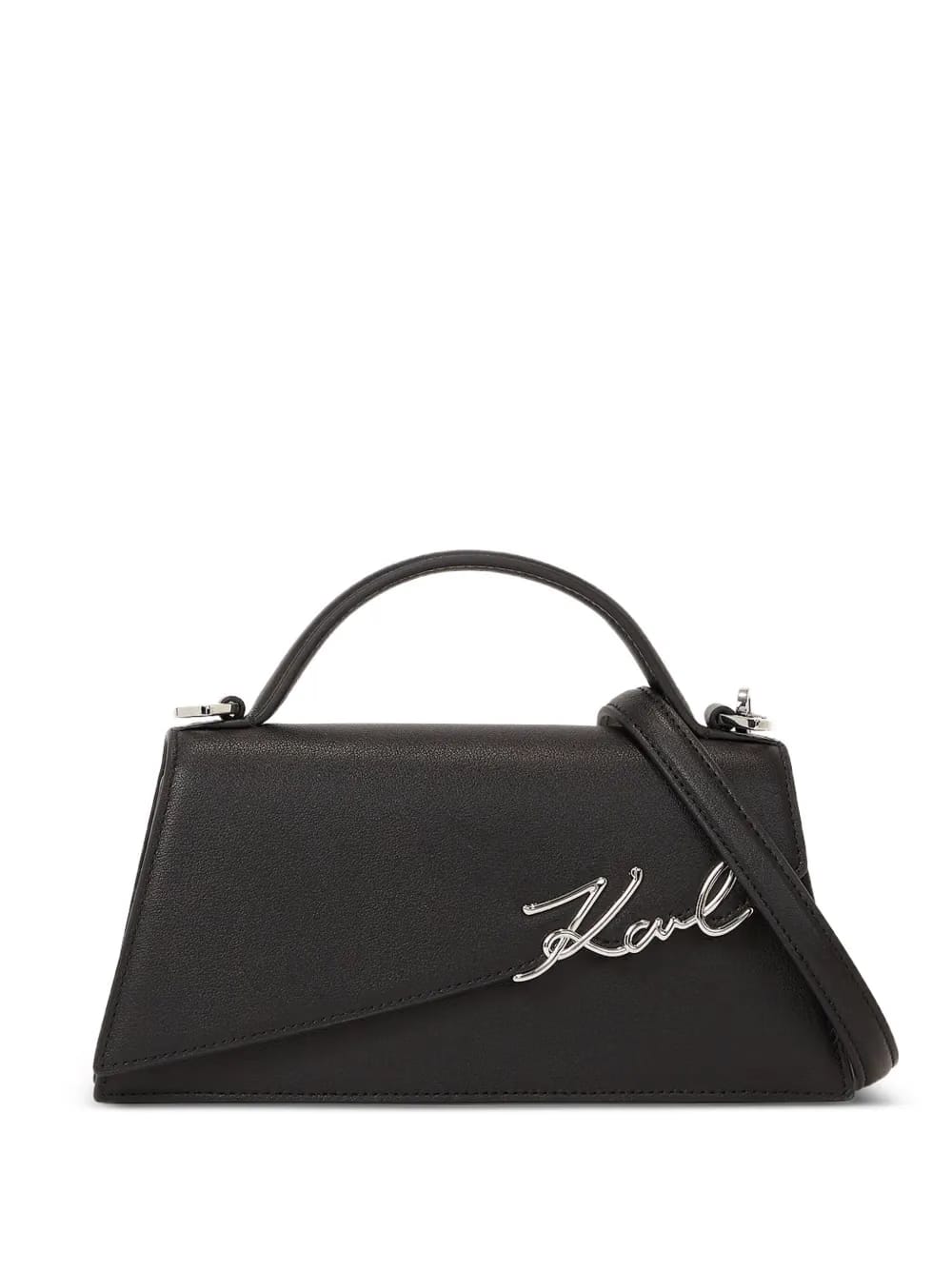 Signature Slim leather tote bag