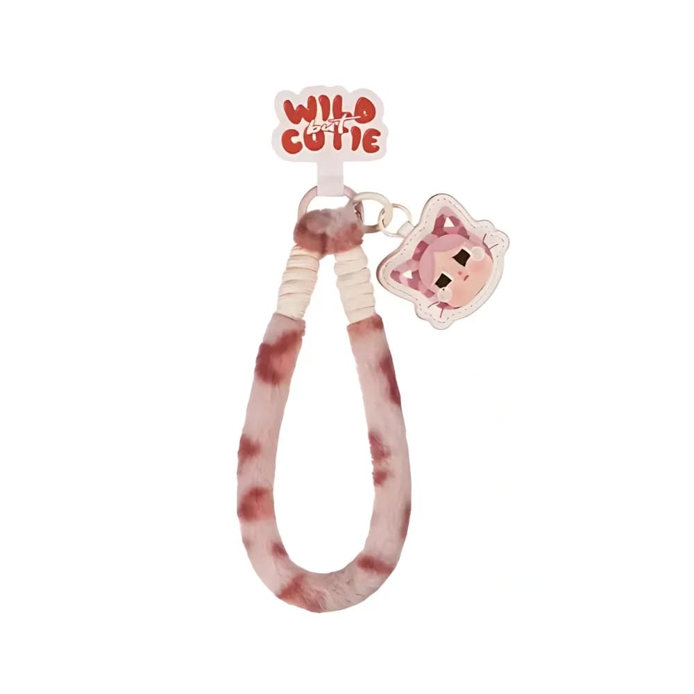 Pop Mart Crybaby Wild but Cutie Series Pink Cutie Phone Charm