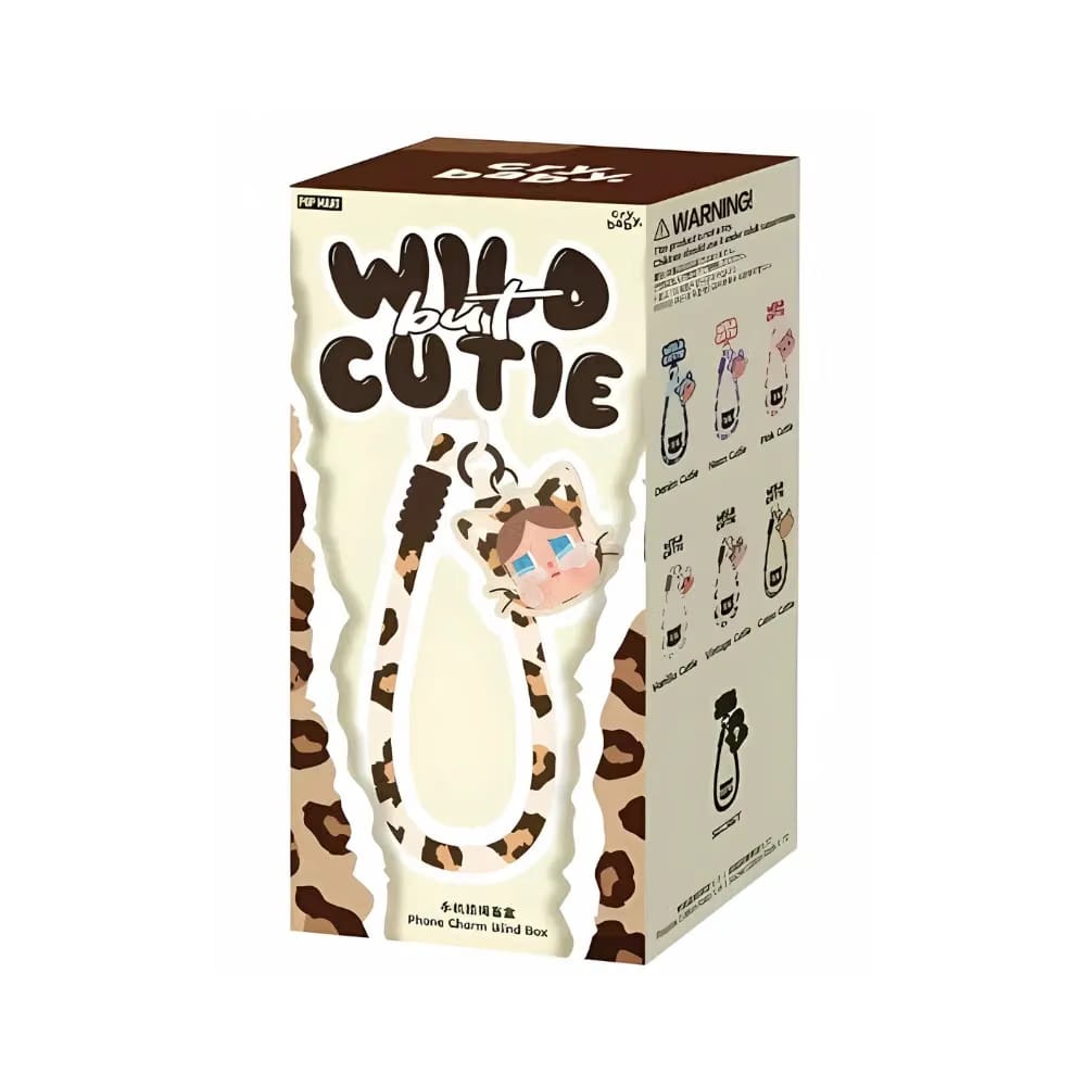 Pop Mart Crybaby Wild but Cutie Series Phone Charm Single Blind Box