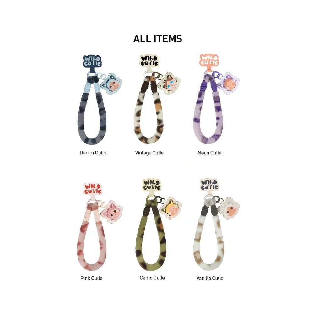 Pop Mart Crybaby Wild but Cutie Series Phone Charm Single Blind Box