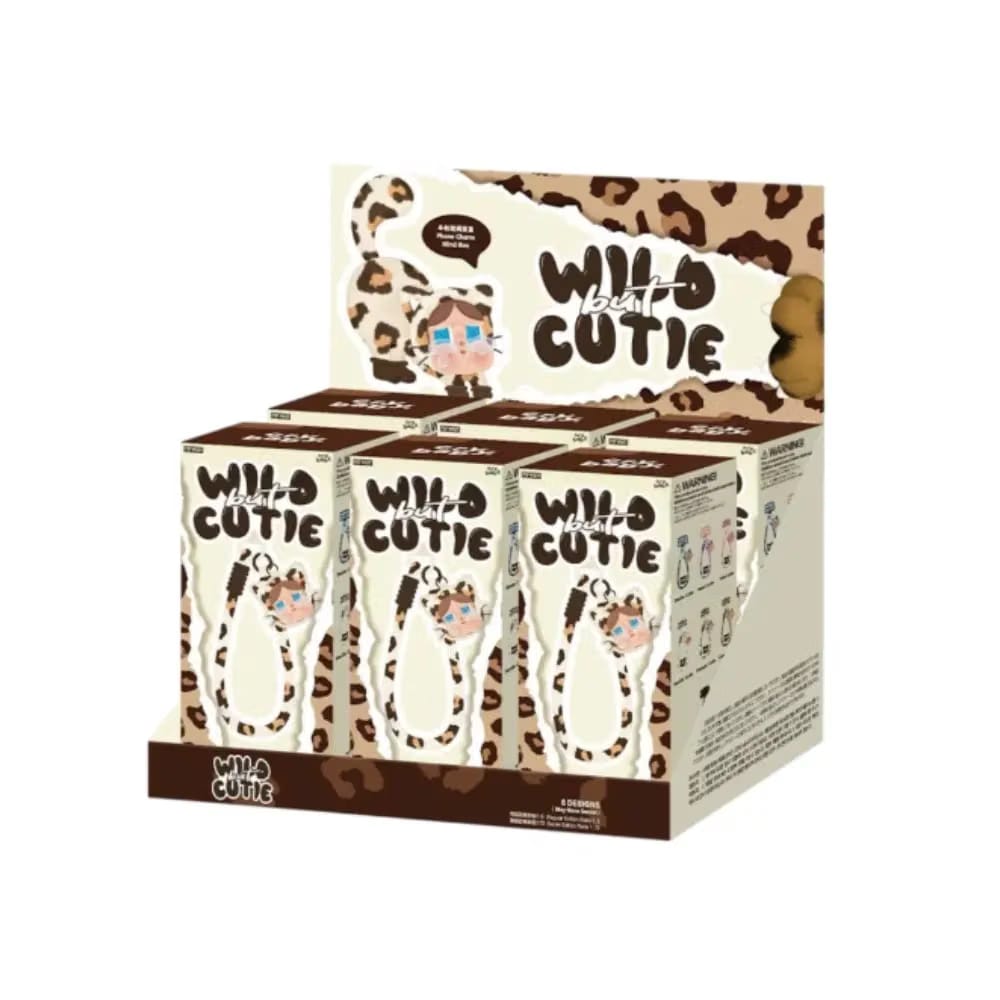 Pop Mart Crybaby Wild but Cutie Series Phone Charm Sealed Case (6 Blind Box)