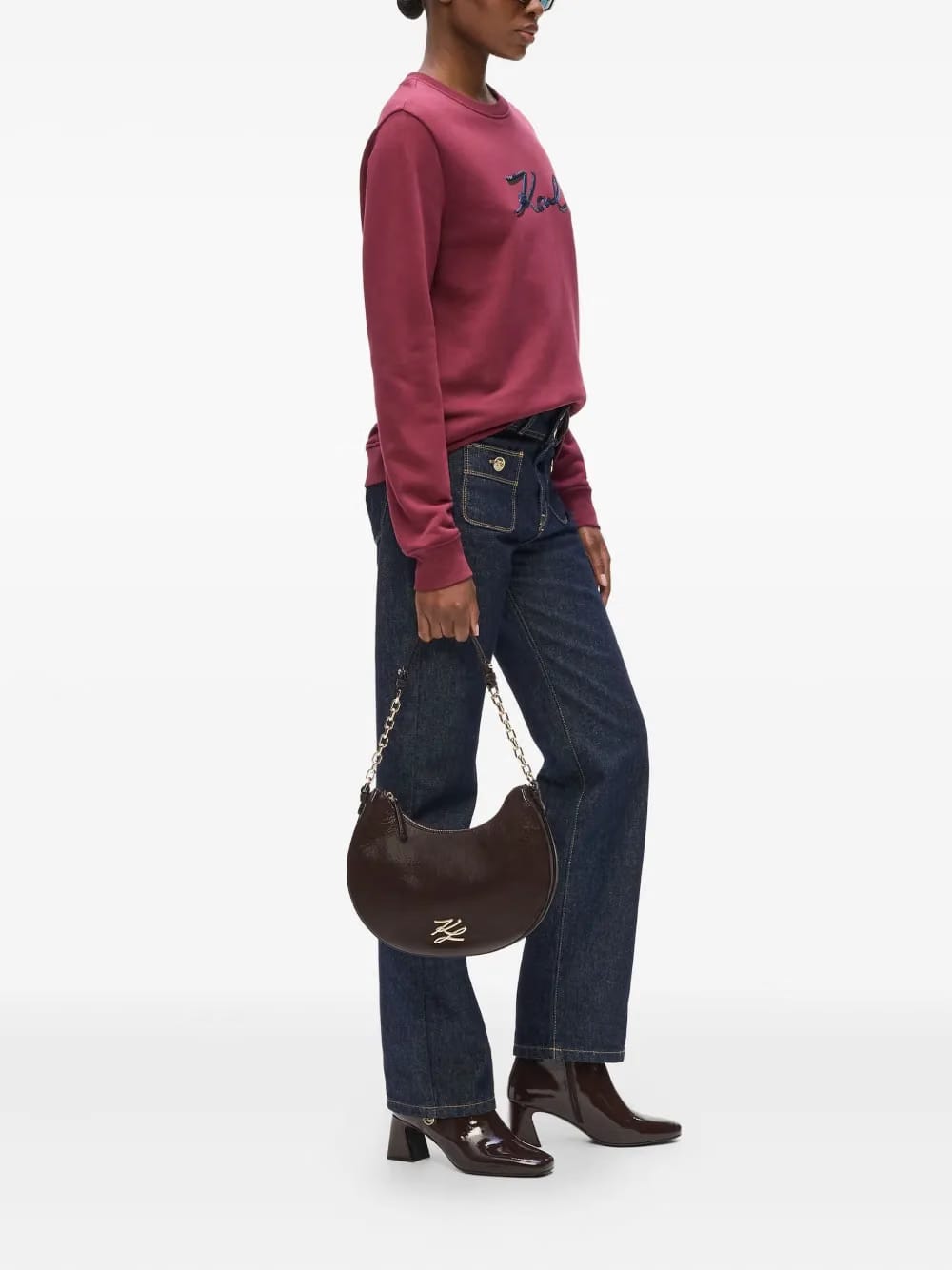 K/Autograph naplak moon shoulder bag