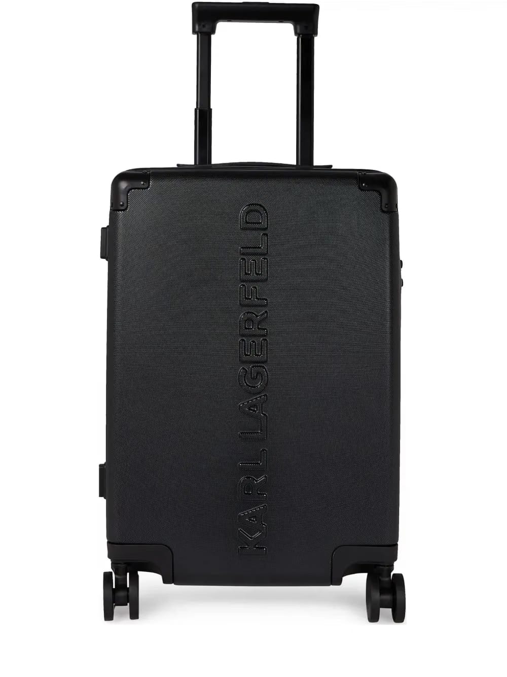 hard-shell cabin suitcase