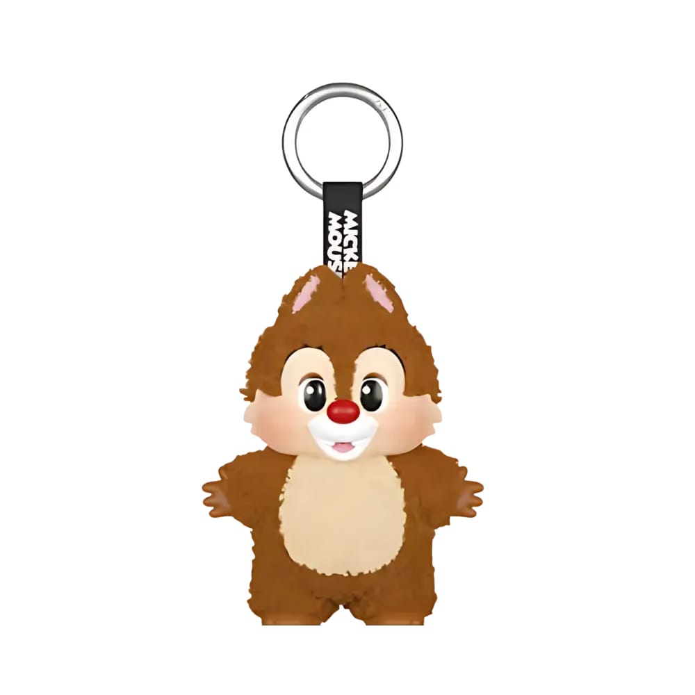 Pop Mart Disney Mickey Family Together Series Dale Plush Keychain