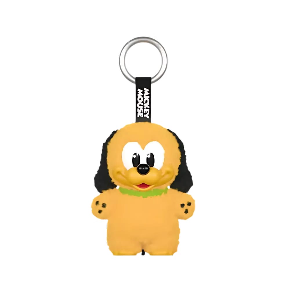 Pop Mart Disney Mickey Family Together Series Pluto Plush Keychain