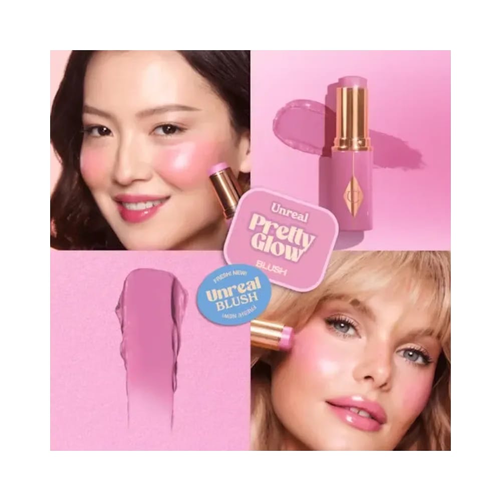 Charlotte Tilbury Unreal Blush Healthy Glow Stick Pretty Glow
