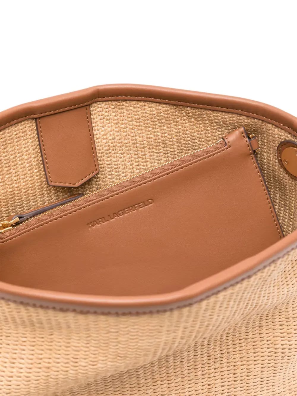 K/Autograph woven chain-strap bag
