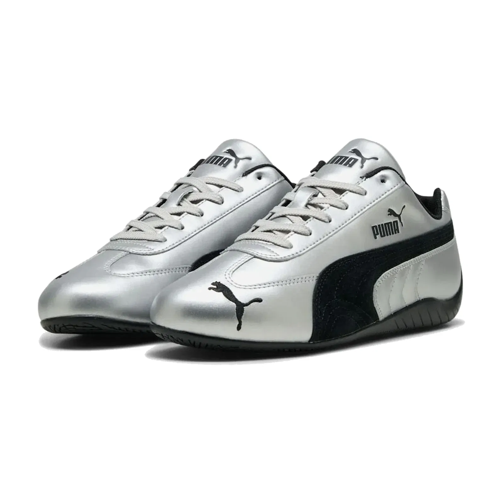Puma Speedcat Metallic Silver Black