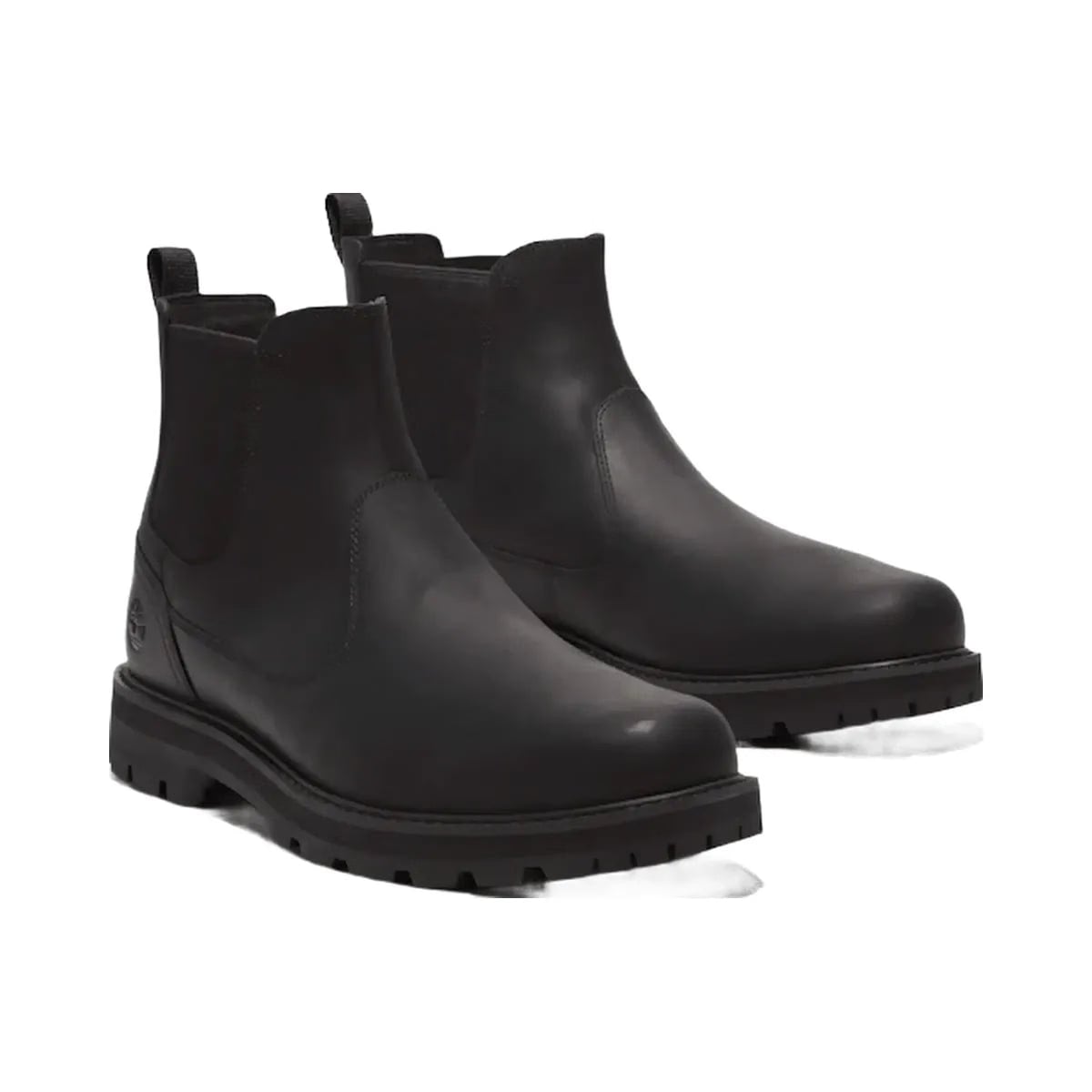 Timberland Britton Road Chelsea Boot Black Full-Grain Men'S