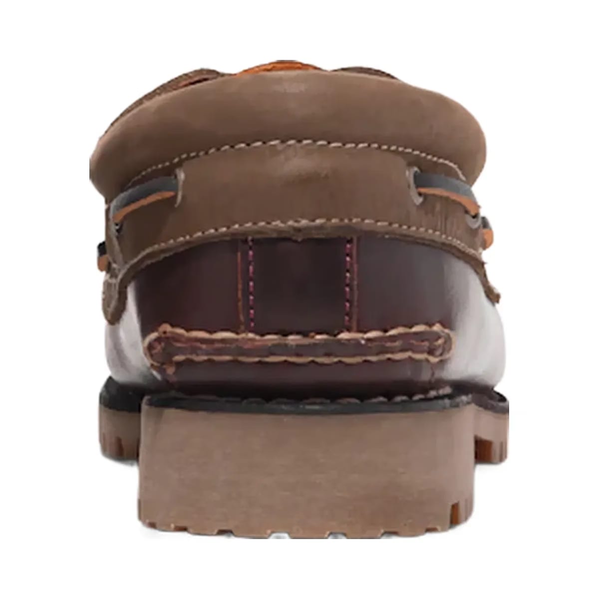 Timberland Authentics 3-Eye Boat Shoe Root Beer Full-Grain Men'S