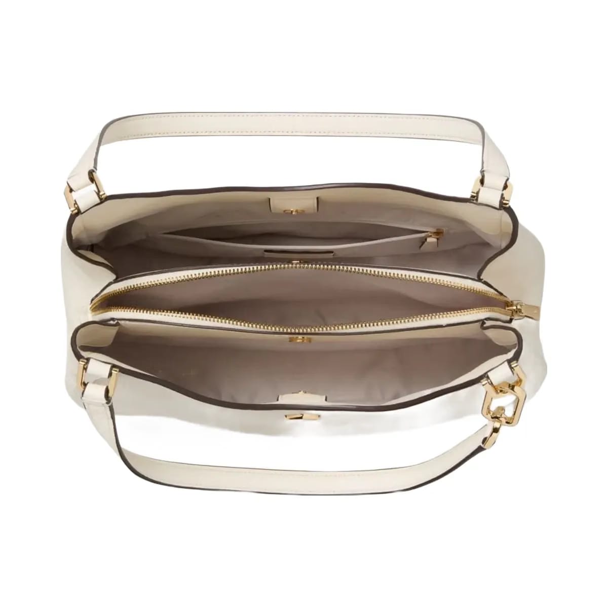 Kate Spade Kayla Large Triple Compartment Shoulder Bag Meringue
