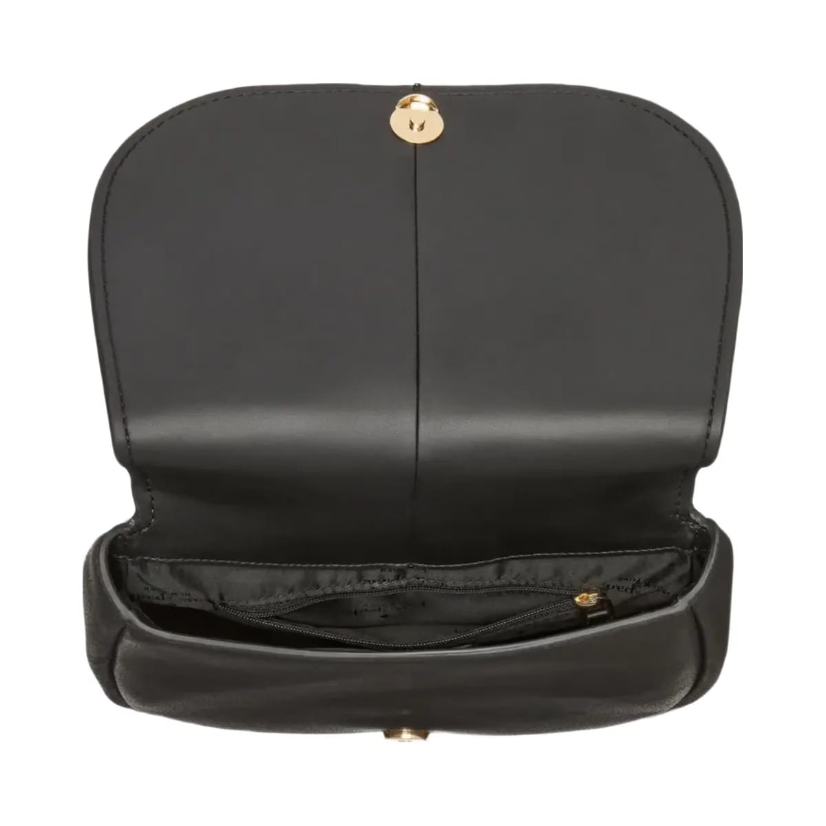 Kate Spade Kayla Pebbled Leather Saddle Bag Black