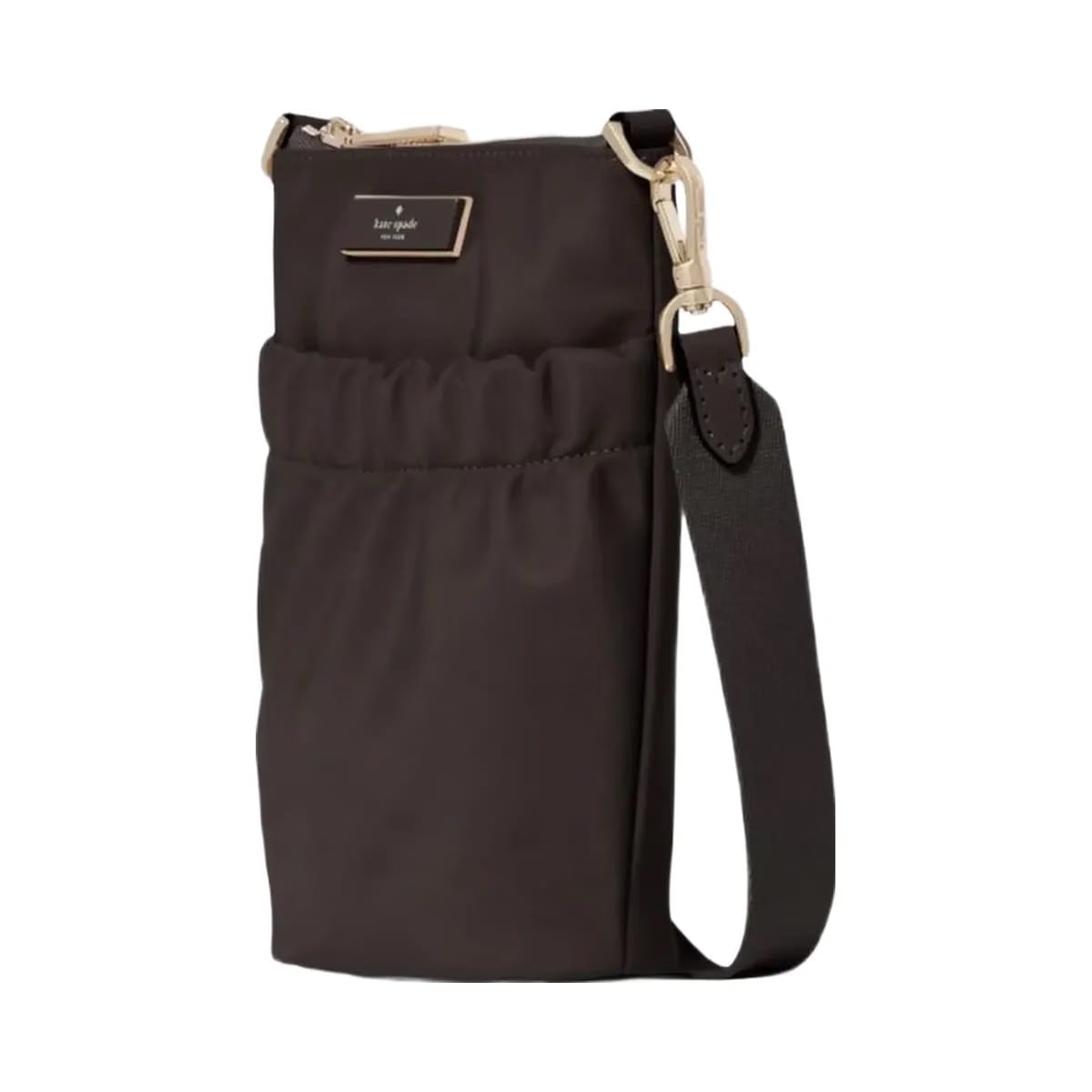 Kate Spade Carter Nylon Phone Crossbody Hot Fudge
