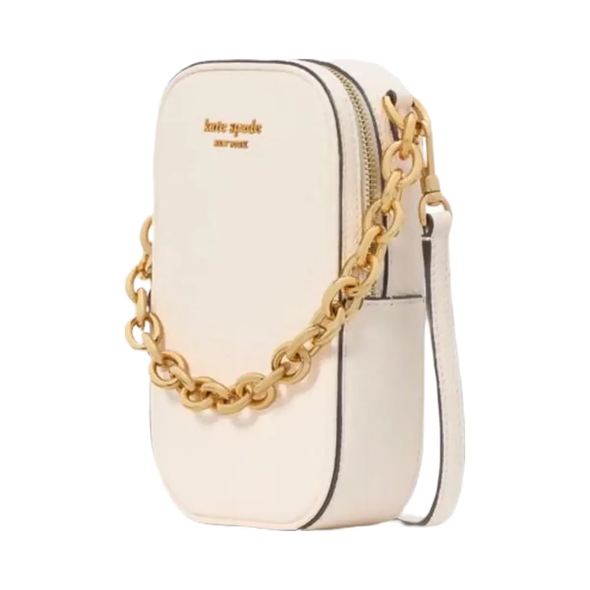 Kate Spade Jolie Chain Phone Crossbody Parchment