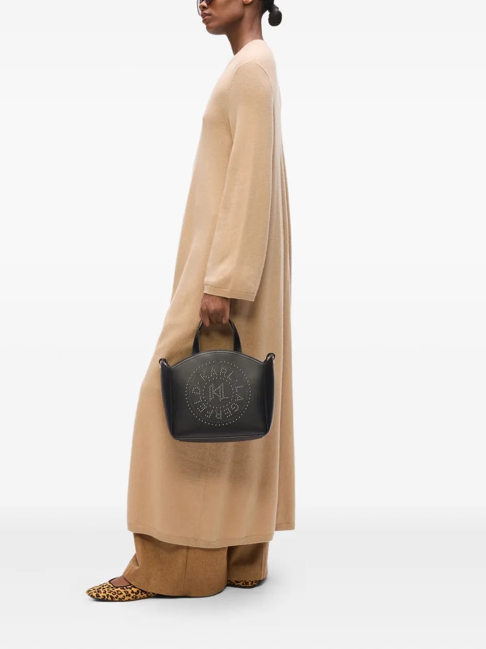 small K/Circle studs tote bag