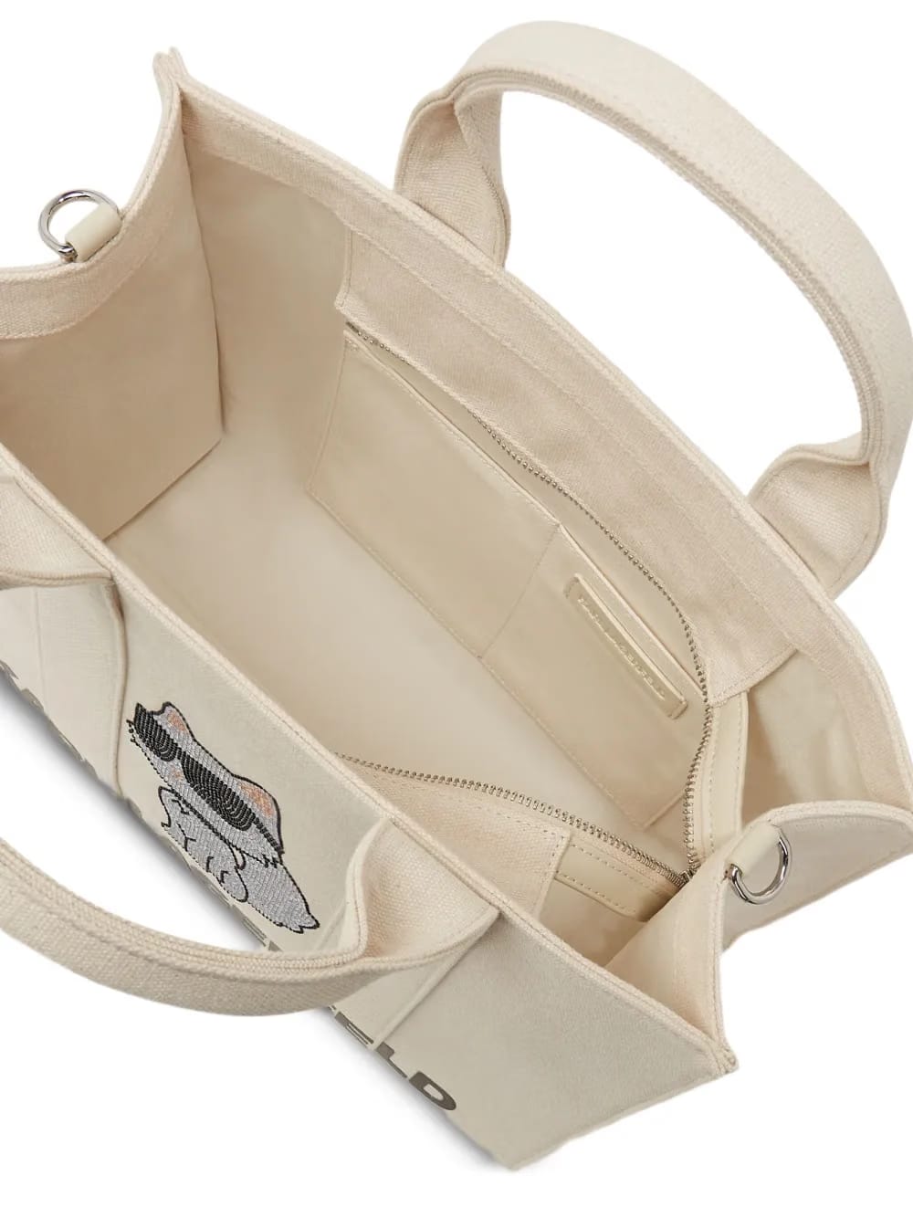medium crystal-emmbellishment tote bag