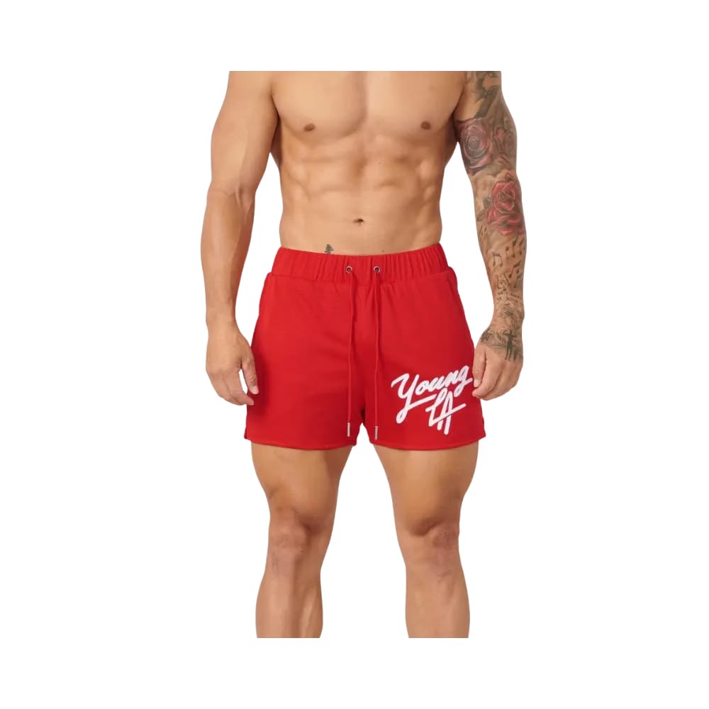 YoungLA Legacy Shorts Red