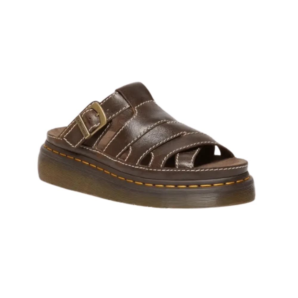 Dr Martens Maxxy Slide Brown