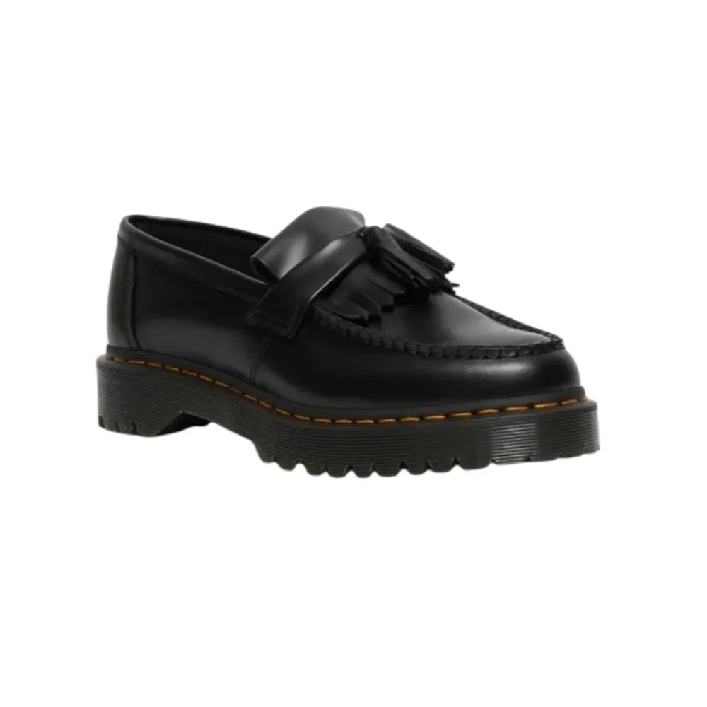 Dr Martens Bex Smooth Leather Tassel Loafers Black