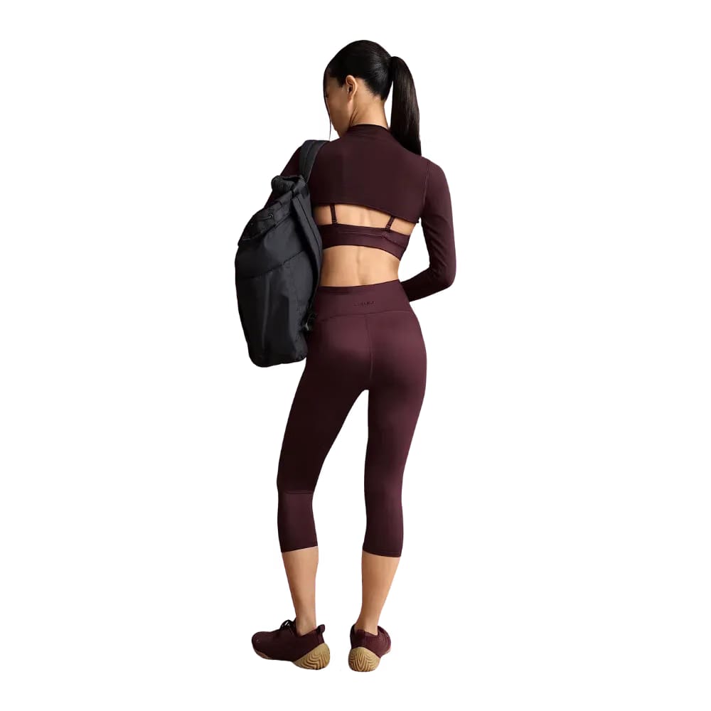Nike x Skims Shine Women's Triangle Bra CURRANT
