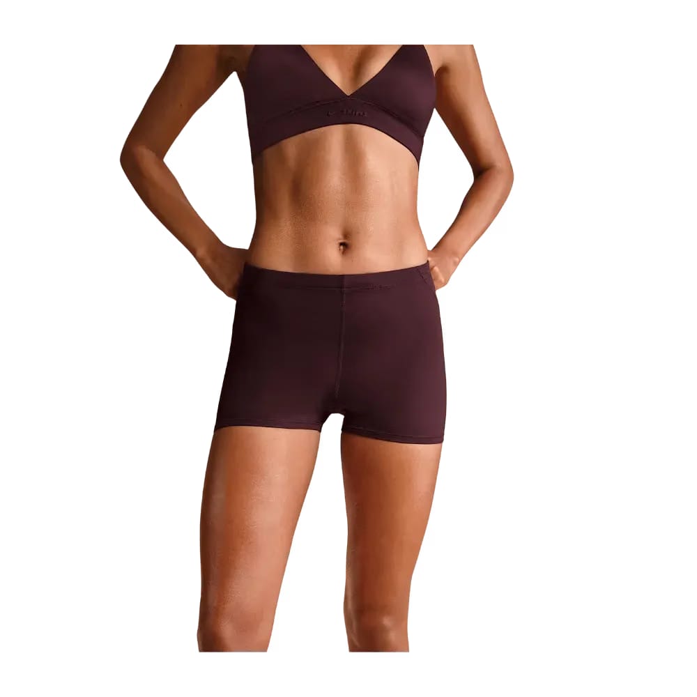 Nike x Skims Shine Women's Mid-Rise 2" Boyshorts with Drawcord PHOENIX