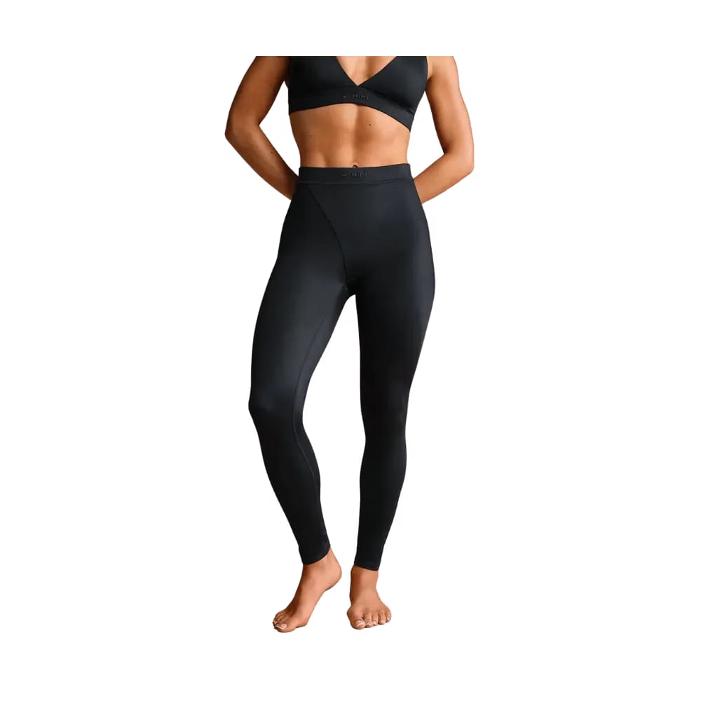 Nike x Skims Shine Women's High-Waisted V-Panel 26" Leggings Obsidian