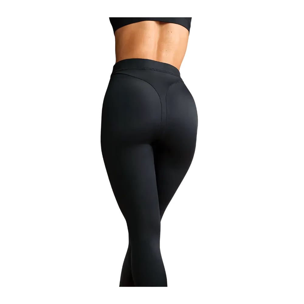 Nike x Skims Shine Women's High-Waisted V-Panel 26" Leggings Obsidian
