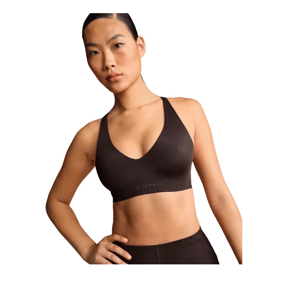 Nike x Skims Shine Women's V-Neck Bra Phoenix