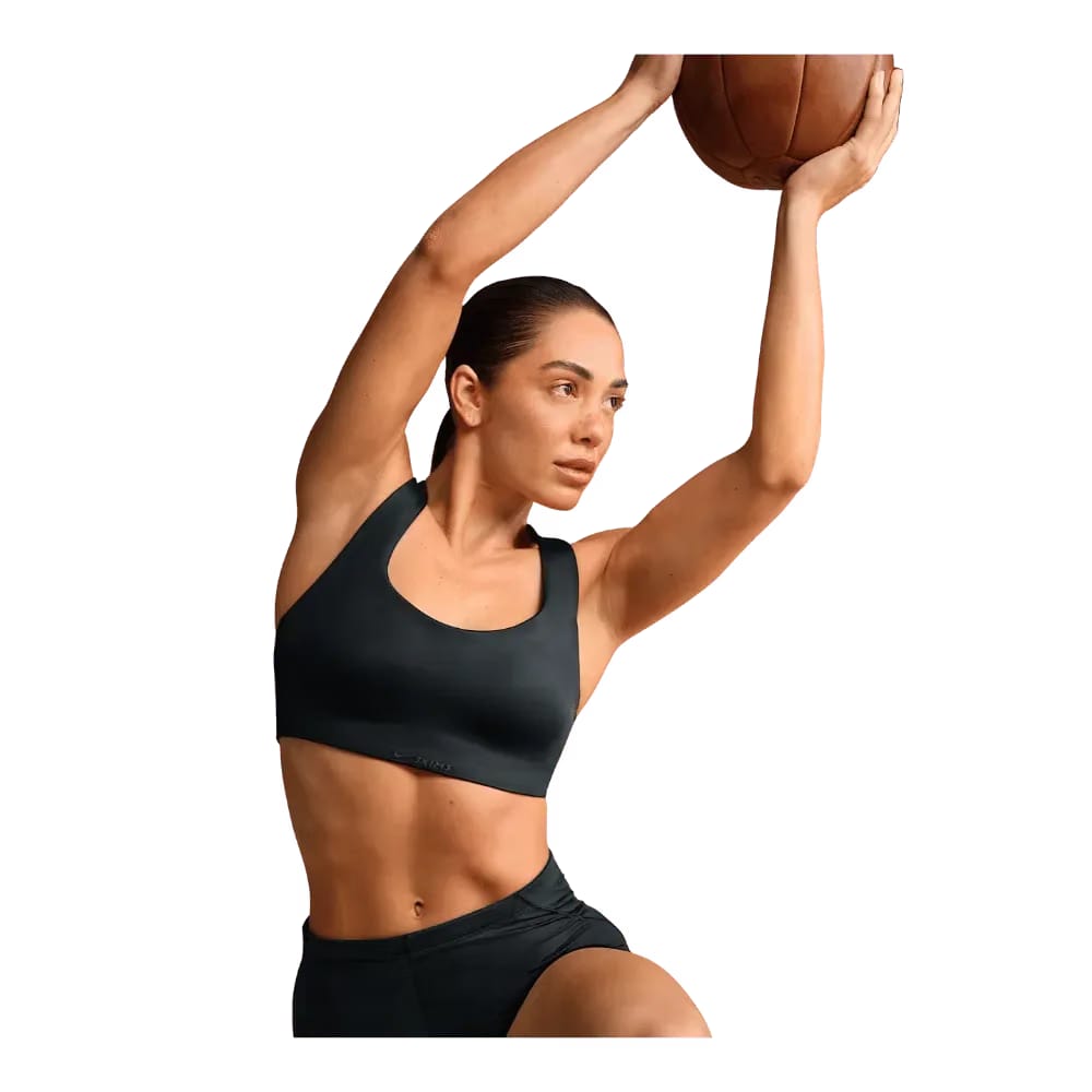 Nike X Skims Shine Women's Racerback Bra Obdisian