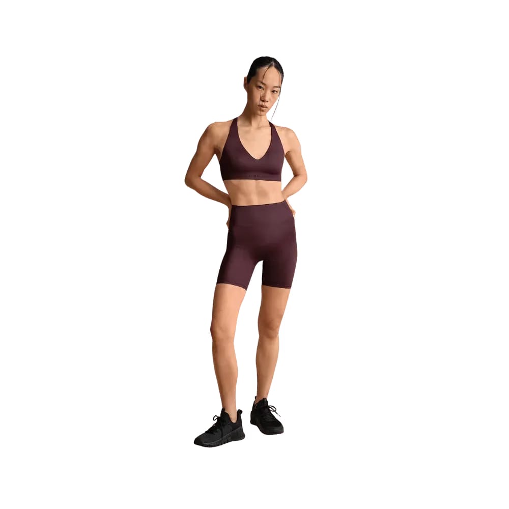 Nike X Skims Shine Women's High-Waisted 5" Biker Shorts CURRANT