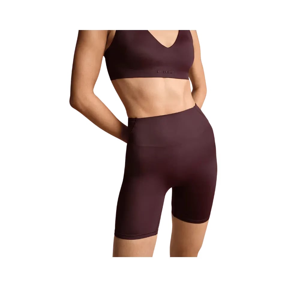 Nike X Skims Shine Women's High-Waisted 5" Biker Shorts CURRANT