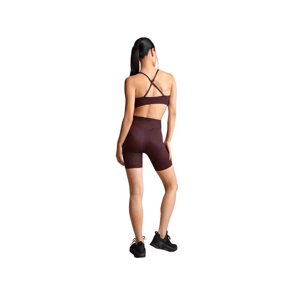 Nike X Skims Shine Women's High-Waisted 5" Biker Shorts CURRANT