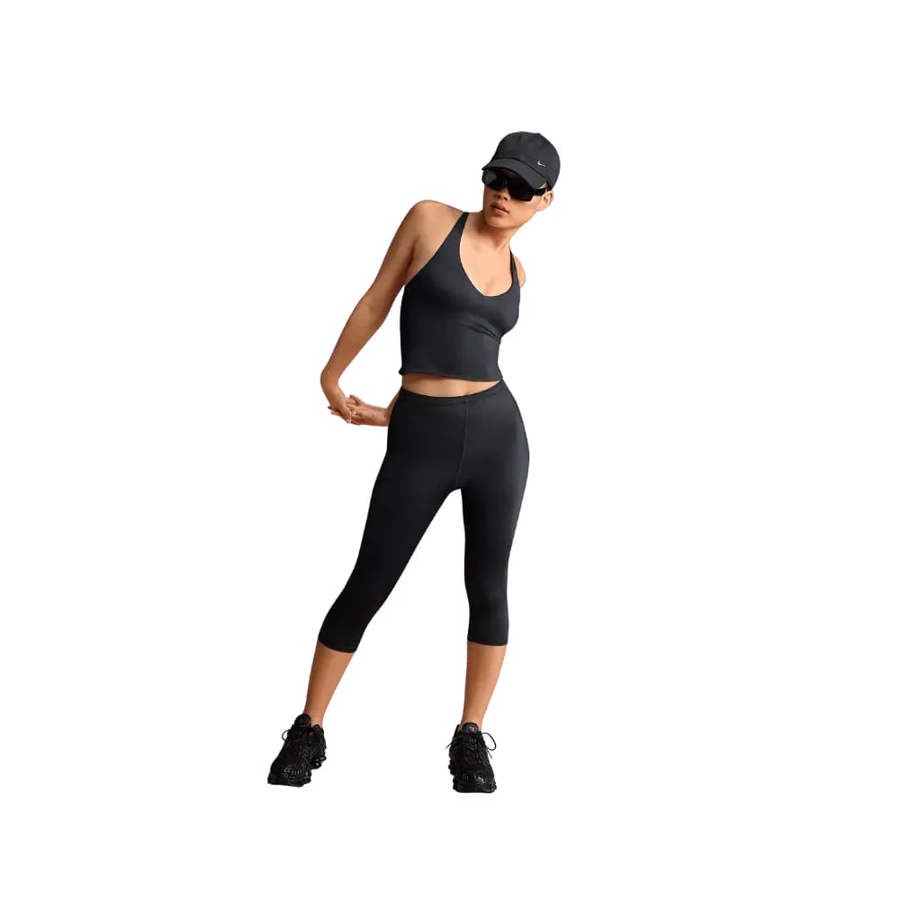 Nike X Skims Shine Women's V-Neck Tank Top Obsidian