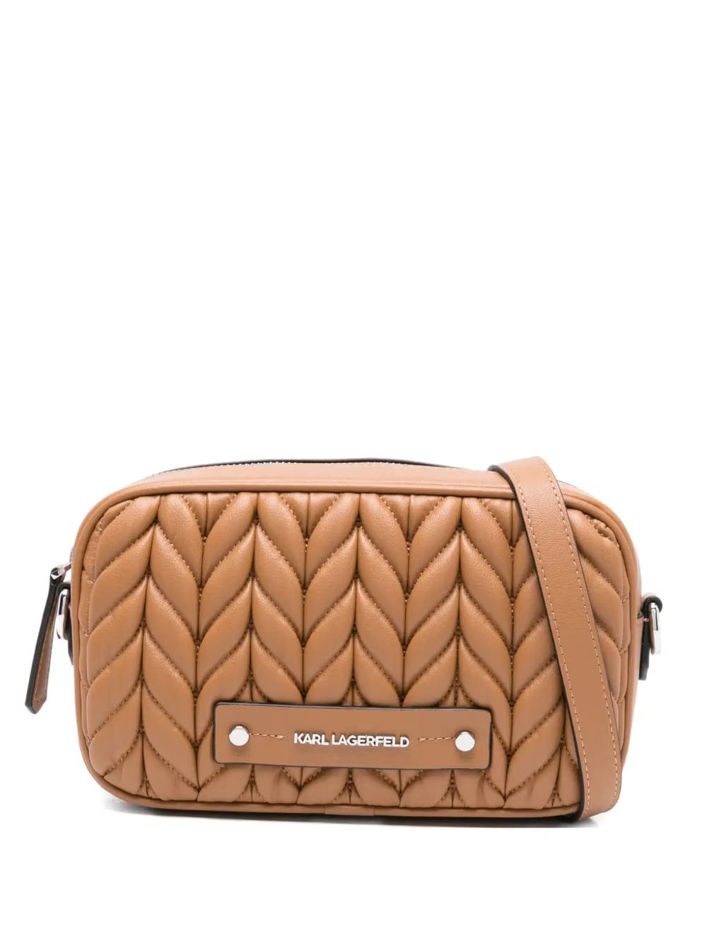 K/Weave quilted crossbody bag