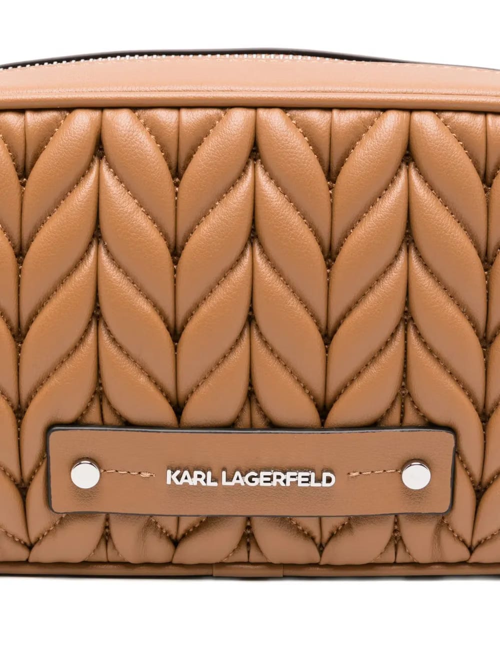 K/Weave quilted crossbody bag