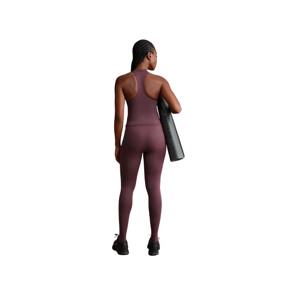 Nike X Skims Women's High-Waisted Footsie Grip Leggings CURRANT