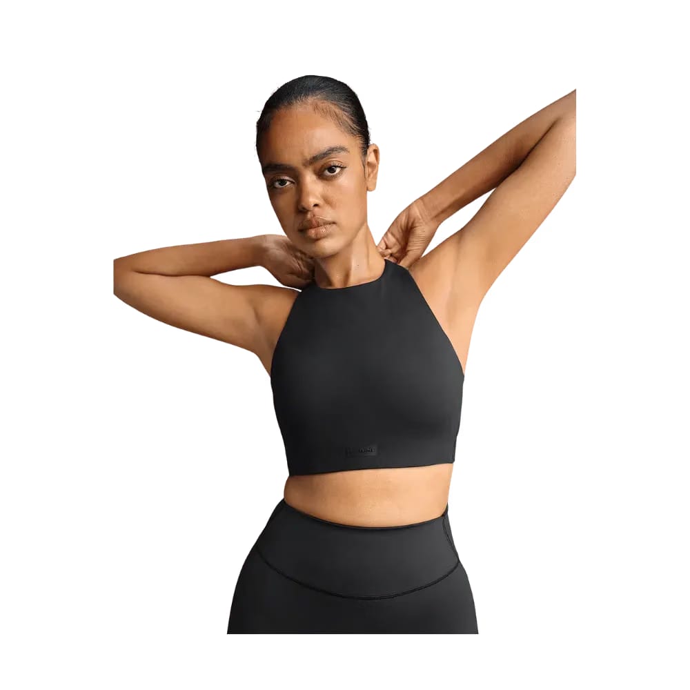 Nike X Skims Women's High-Neck Bra Obsidian