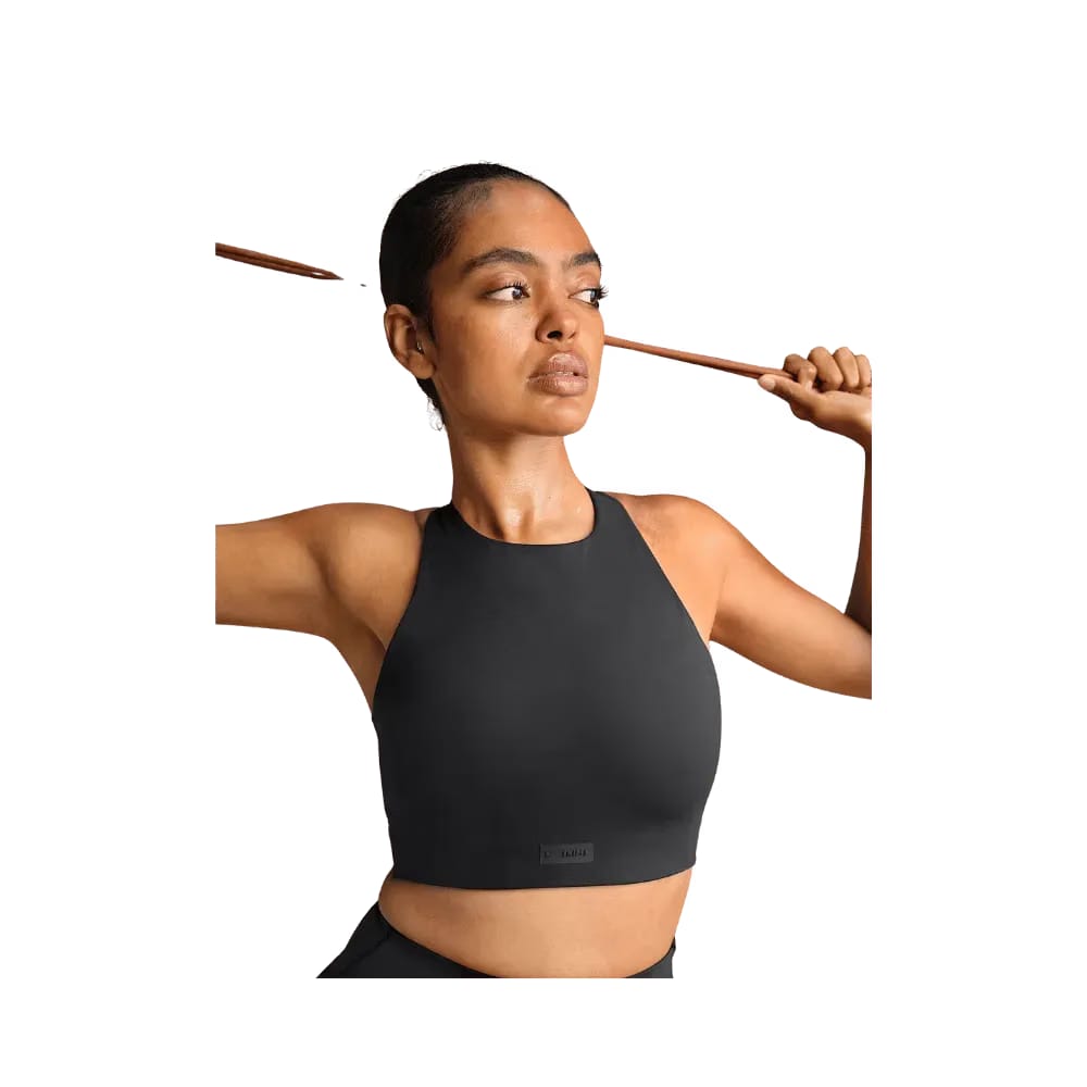 Nike X Skims Women's High-Neck Bra Obsidian