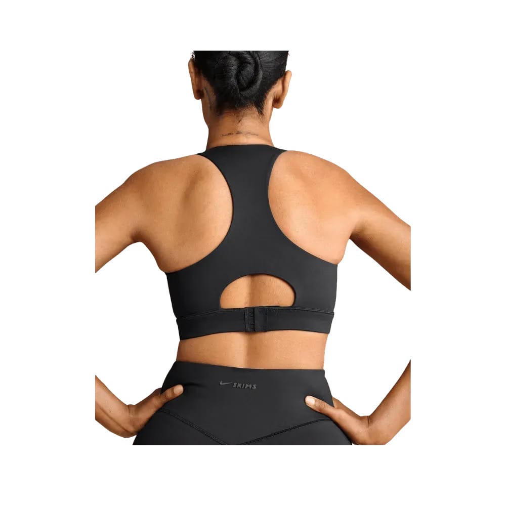 Nike X Skims Women's High-Neck Bra Obsidian